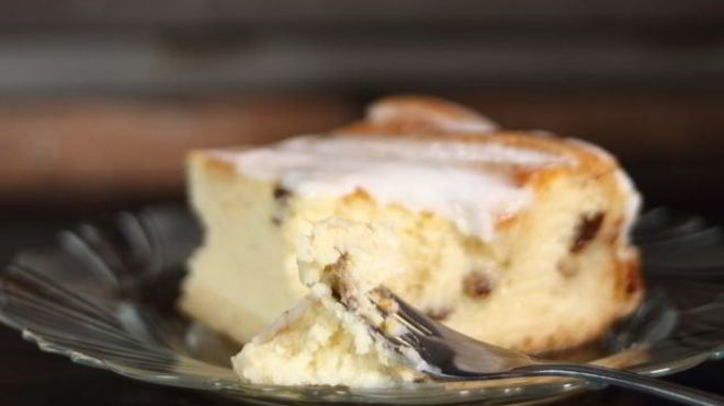 Рецепт Чизкейк с изюмом