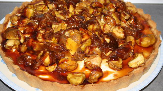 Рецепт Чизкейк с каштанами