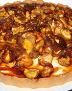 Чизкейк с каштанами