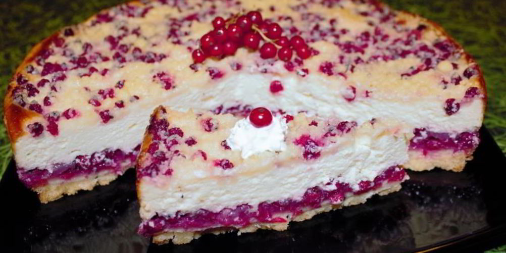 Как приготовить чизкейк с красной смородиной
