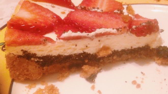 Рецепт Чизкейк с маковой прослойкой