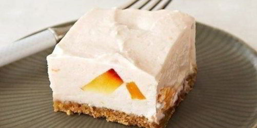 Как приготовить чизкейк с персиком без выпечки