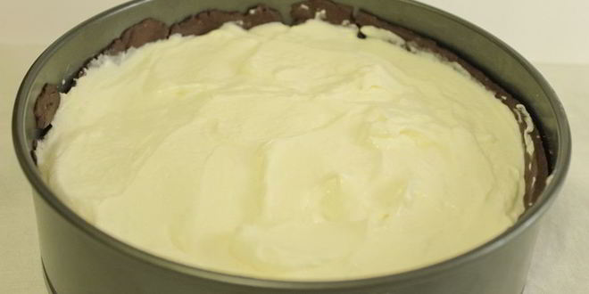 Рецепт чизкейк с шоколадной основой