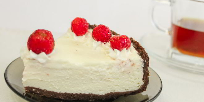 Рецепт чизкейк с шоколадной основой