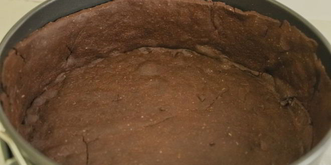 Рецепт чизкейк с шоколадной основой