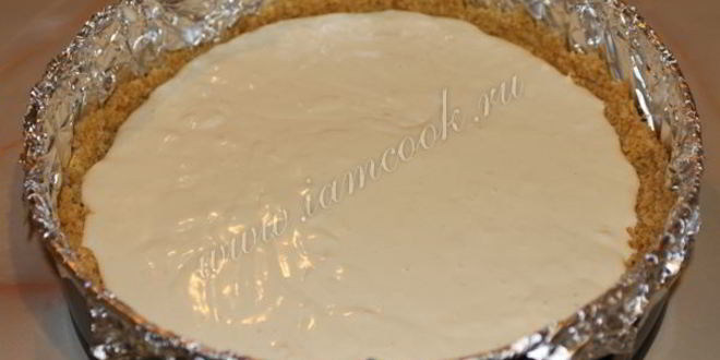 Рецепт чизкейк с сыром маскарпоне