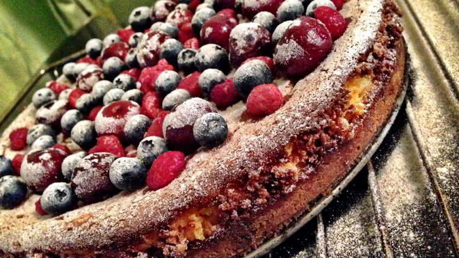 Рецепт Чизкейк с ягодами