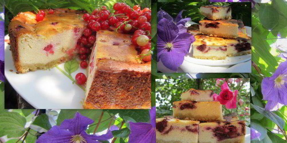 Рецепт чизкейк мясной с брусничным соусом