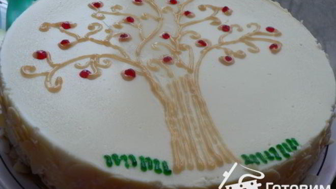 Рецепт Чизкейк Зимняя вишня