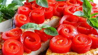 Рецепт Домашний чизкейк с болгарским перцем