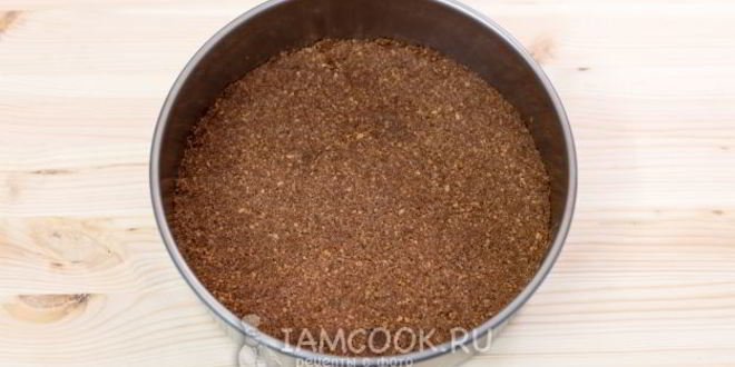 Рецепт двухцветный творожный чизкейк с нутеллой