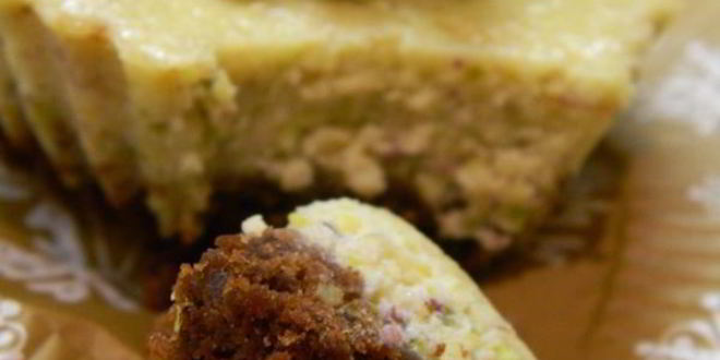 Рецепт фисташковые мини-чизкейки