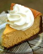 Холодный тыквенный чизкейк