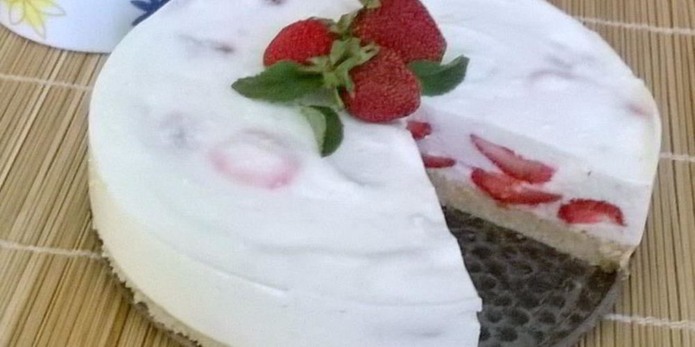 Как приготовить клубнично-банановый чизкейк