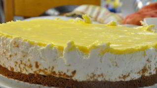 Рецепт Лимонный чизкейк без выпечки