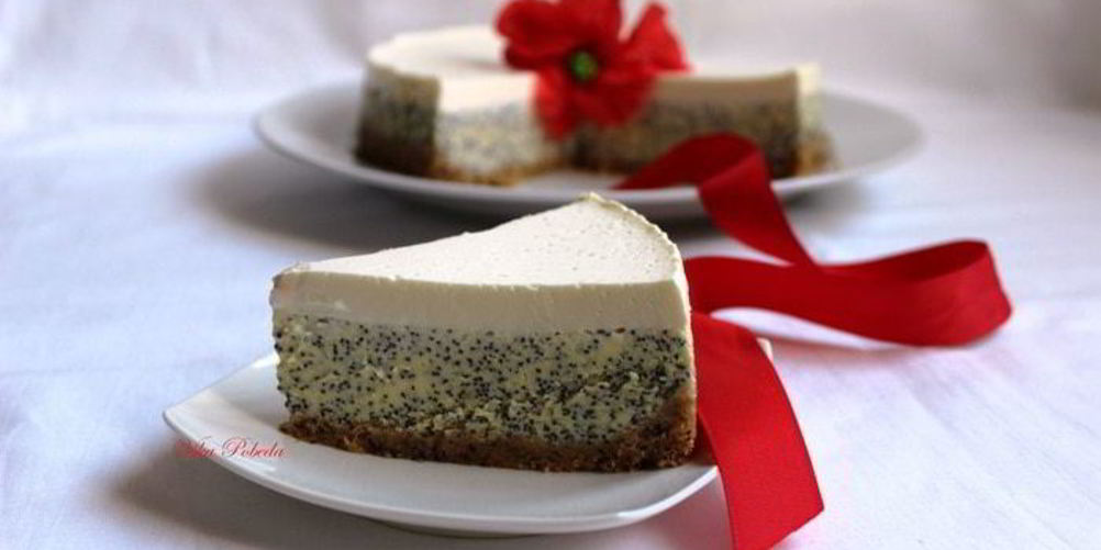 Как приготовить маковый чизкейк под лимонно-сметанным топпингом