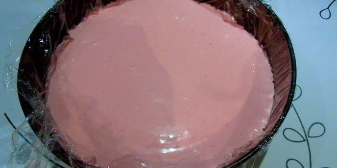 Рецепт малиновый чизкейк с двумя видами шоколада