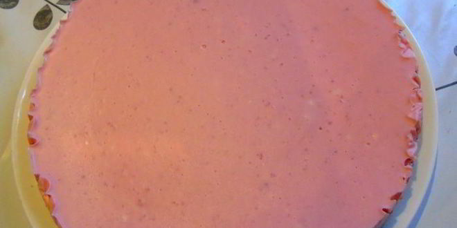 Рецепт малиновый чизкейк с двумя видами шоколада