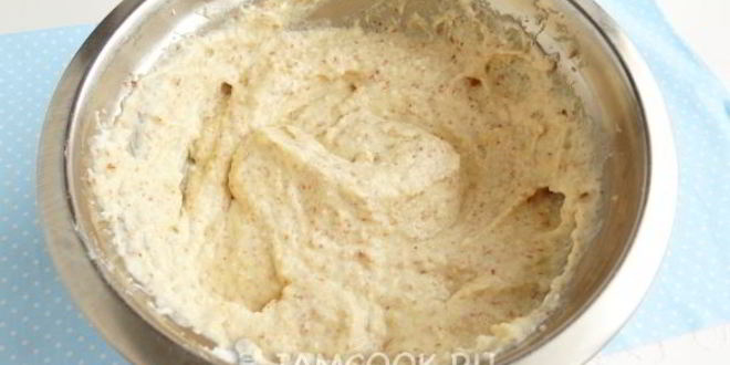 Рецепт миндальный чизкейк с малиной