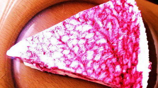 Рецепт Мраморный черносмородиновый чизкейк