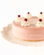 Мраморный Клюквенный Чизкейк