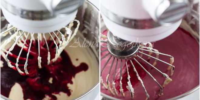 Рецепт мраморный клюквенный чизкейк