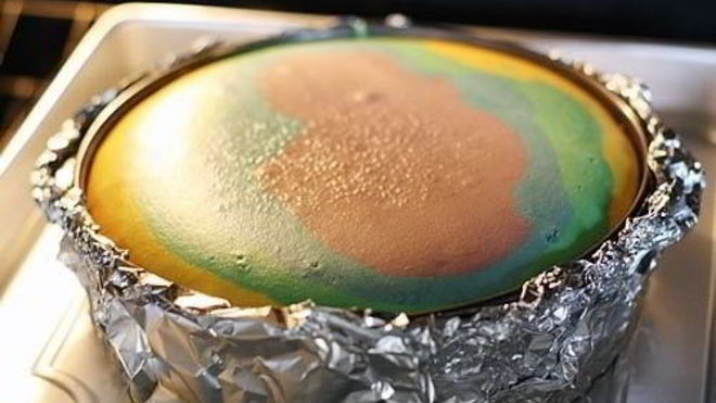 Рецепт Радужный чизкейк