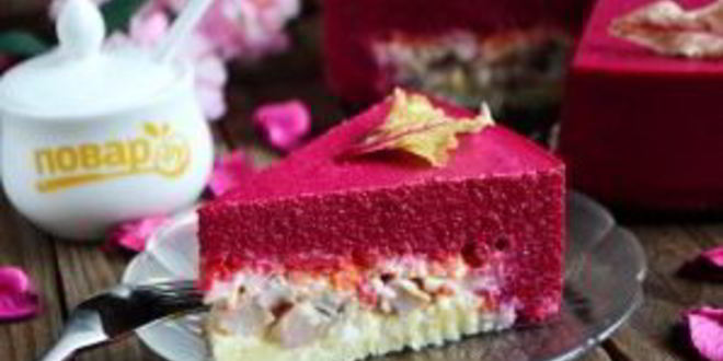 Рецепт селедочный чизкейк