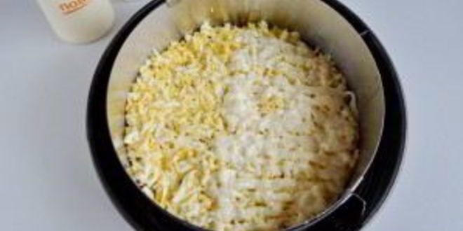 Рецепт селедочный чизкейк