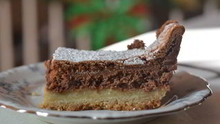 Рецепт Шоколадный чизкейк бар