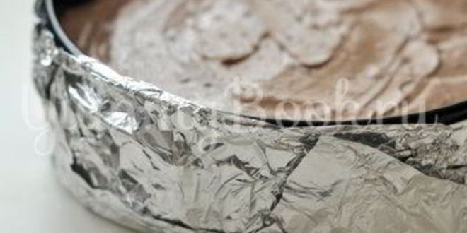 Рецепт шоколадный чизкейк