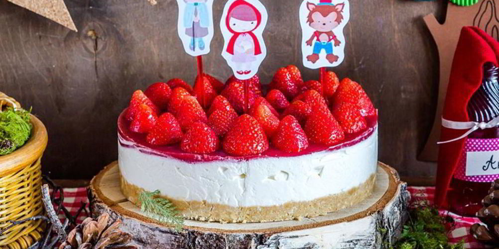 Как приготовить сливочный чизкейк с клубникой