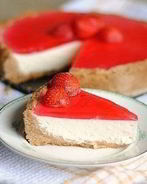Творожный чизкейк на песочной основе