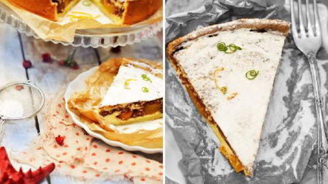 Рецепт Творожный чизкейк с абрикосами