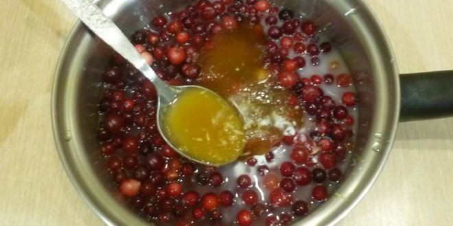 Рецепт творожный чизкейк с клюквой