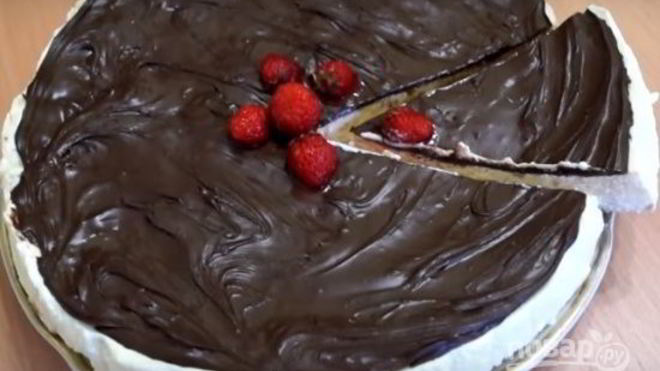 Рецепт Творожный чизкейк с маршмеллоу без выпечки