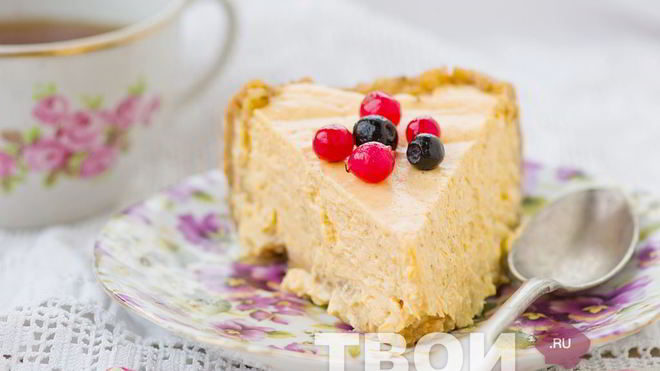 Рецепт Тыквенный чизкейк