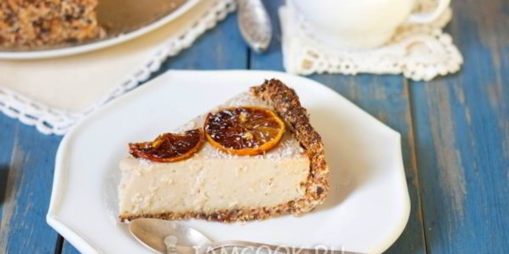 Как приготовить вегетарианский кокосовый чизкейк