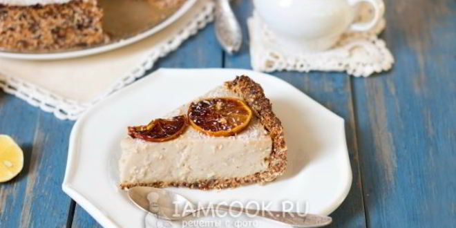 Рецепт вегетарианского кокосового чизкейка