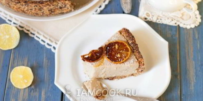 Рецепт вегетарианского кокосового чизкейка