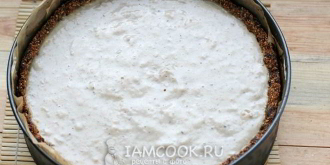 Рецепт вегетарианского кокосового чизкейка