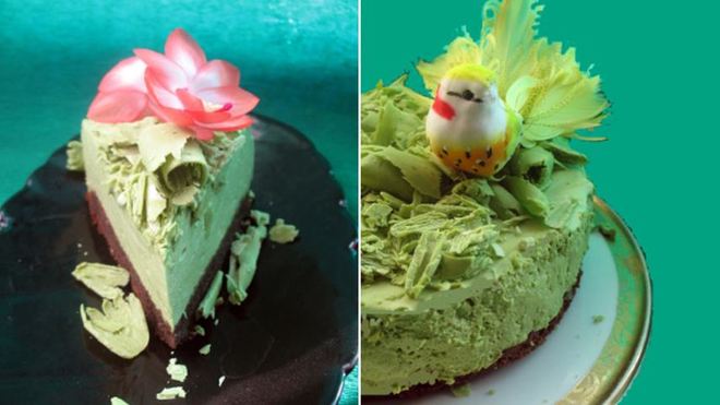 Рецепт Японский чизкейк с чаем матча