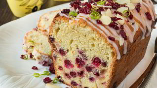 Рецепт Апельсиново-клюквенный кекс