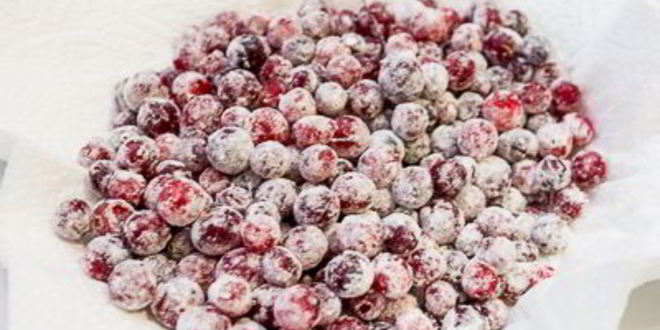 Рецепт апельсиново-клюквенный кекс