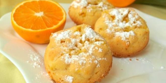 Рецепт апельсиновые кексы с кокосовой стружкой