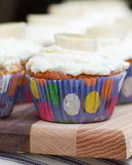 Банановый капкейк