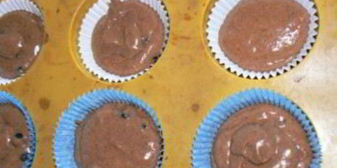 Рецепт черничные кексики