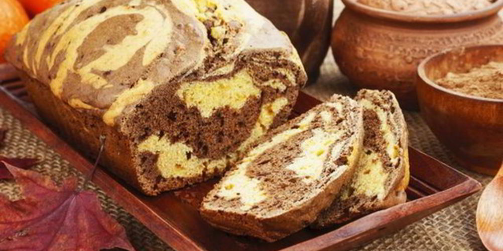 Как приготовить черно-белый кекс