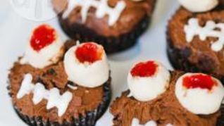 Рецепт Глазастые шоколадные кексы