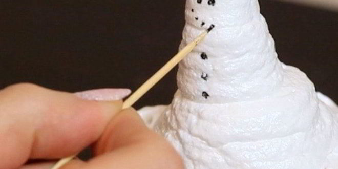 Рецепт идеи новогоднего украшения кексов